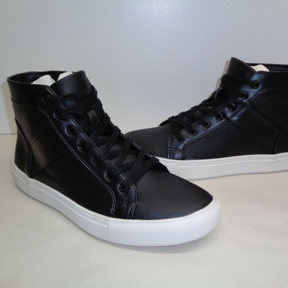 steve madden black high top
